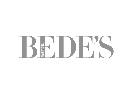 Bedes logo on Custard Design and Print Website