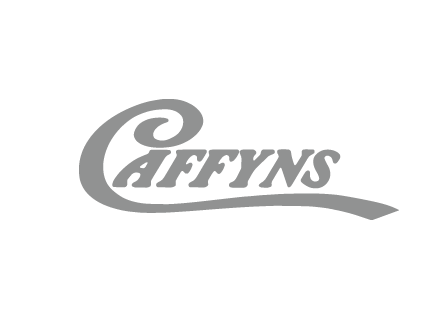 Caffyns logo on Custard Design and Print Website