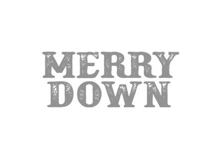 Merrydown logo on Custard Design and Print Website
