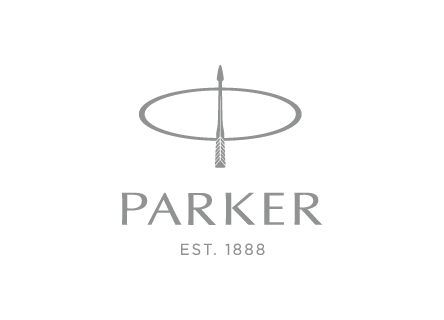 Parker Pen logo on Custard Design and Print Website