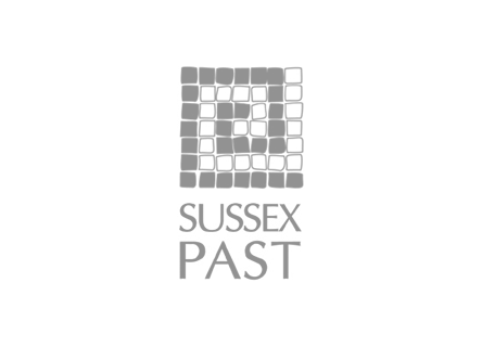 Sussex Past logo on Custard Design and Print Website