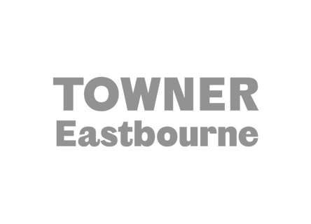 Towner logo on Custard Design and Print Website